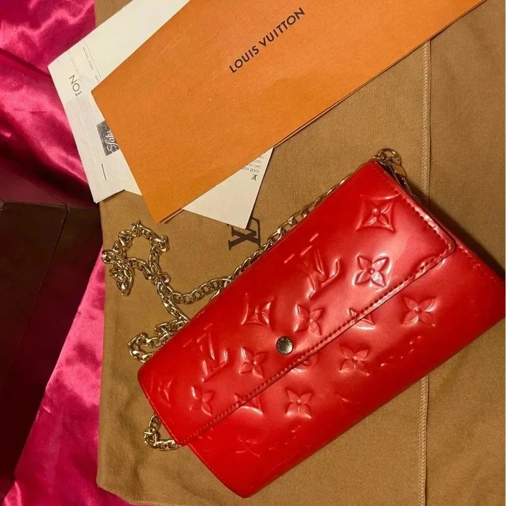 Louis Vuitton Red Handbag